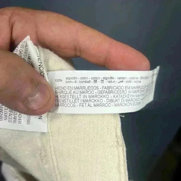 Zara Front Pocket Pants Womens 8 100% Cotton Super soft Flowy cute 0477 - Picture 5 of 12